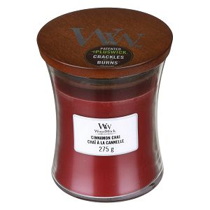 SVIJEĆA MIRISNA WoodWick Classic Medium Cinnamon Chai 92104E (gori 100 sati)