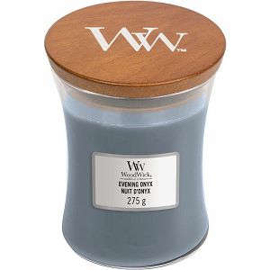 Svijeća mirisna WoodWick Classic Medium Evening Onyx 1725480E (gori 100 sati)
