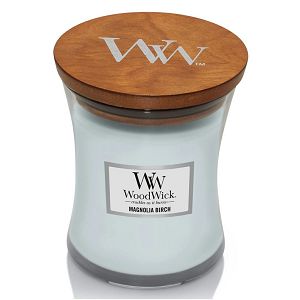 Svijeća mirisna WoodWick Classic Medium Magnolia Birch 1720910E (gori 100 sati)