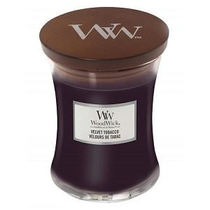 SVIJEĆA MIRISNA WoodWick Classic Mini Velvet Tobacco 1666276E (gori 40 sati)