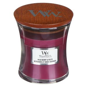 Svijeća mirisna WoodWick Classic Mini Wild Berry&Beets 1632284E (gori 40 sati)