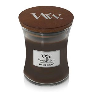 Svijeća mirisna WoodWick srednja Amber & Incense 92041E