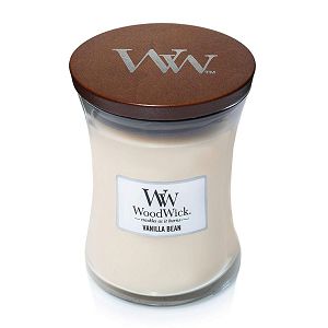 Svijeća mirisna WoodWick srednja Vanilla Bean 92112E