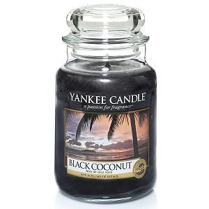 SVIJEĆA MIRISNA Yankee Candle Classic Large Black Coconut 1254003E (gori do 150 sati)