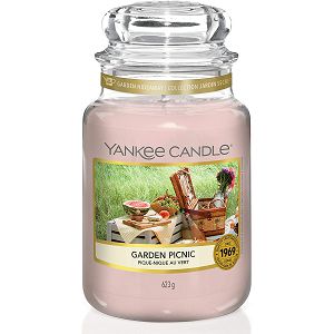 SVIJEĆA MIRISNA Yankee Candle Classic Large Jar Garden Picnic 1651384E (gori do 150 sati)