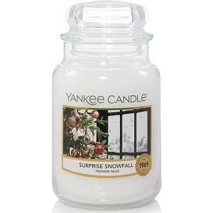 SVIJEĆA MIRISNA Yankee Candle Classic Large Jar Surprise Snowfall 1629496E (gori do 150 sati)