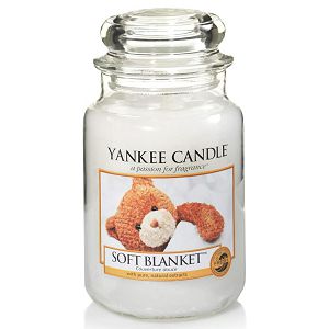 SVIJEĆA MIRISNA Yankee Candle Classic Large Soft Blanket 1173563E (gori do 150 sati)
