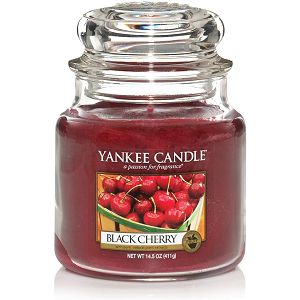 SVIJEĆA MIRISNA Yankee Candle Classic Medium Black Cherry 1129752E (gori do 90 sati)