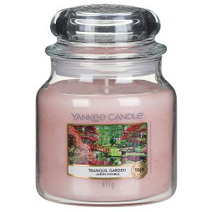 Svijeća mirisna Yankee Candle Classic Medium Tranquil Garden 1633566E (gori do 75 sati)