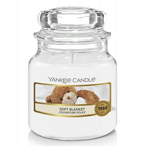 Svijeća mirisna Yankee Candle Classic Small Soft Blanket 1724459E (gori do 30 sati)