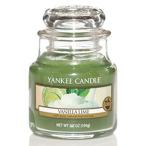 SVIJEĆA MIRISNA Yankee Candle Classic Small Vanilla Lime 1107078E (gori do 30 sati)