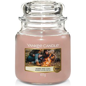 SVIJEĆA MIRISNA Yankee Candle Classic  Medium Warm & Cosy 1629347E (gori do 75 sati)