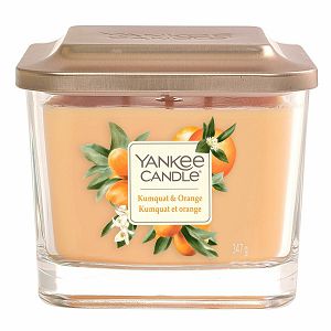 SVIJEĆA MIRISNA Yankee Candle Elevation Medium Jar Kumquat & Orange (gori do 38 sati)
