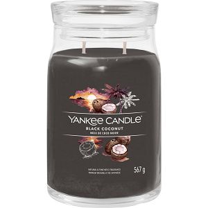 Svijeća mirisna Yankee Candle Signature Large Black Coconut 1701371E (gori do 90 sati)