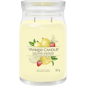 Svijeća mirisna Yankee Candle Signature Large Iced Berry Lemonade (gori do 90 sati)