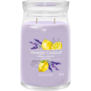 Svijeća mirisna Yankee Candle Signature Large Lemon Lavender 1629970E (gori do 90sati)
