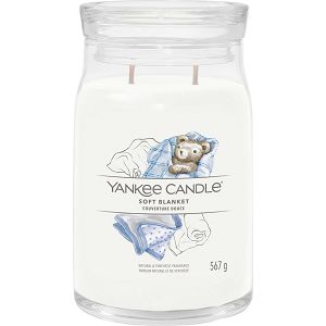 Svijeća mirisna Yankee Candle Signature Large Soft Blanket 1701376E (gori do 90 sati)