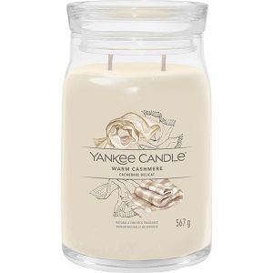 Svijeća mirisna Yankee Candle Signature Large Warm Cashmere 1701379E (gori do 90 sati)