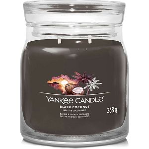 Svijeća mirisna Yankee Candle Signature Medium Black Coconut 1701382E (gori do 50 sati)