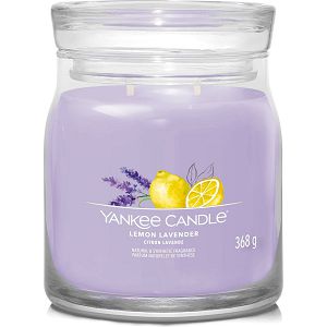Svijeća mirisna Yankee Candle Signature Medium Lemon Lavender 1630004E (gori do 50sati)