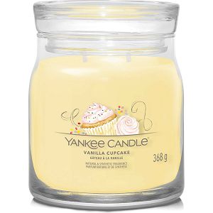 Svijeća mirisna Yankee Candle Signature Medium Vanilla Cupcake 1630003E (gori do 50 sati)
