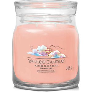 Svijeća mirisna Yankee Candle Signature Medium Watercolour Skies (gori do 50 sati)