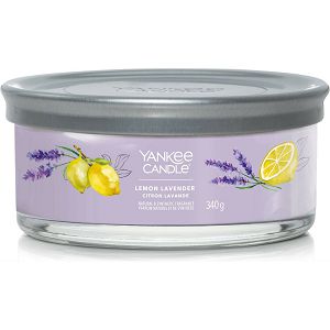 Svijeća mirisna Yankee Candle Signature Multiwick Tumbler Lemon Lavender (gori do 28 sati)
