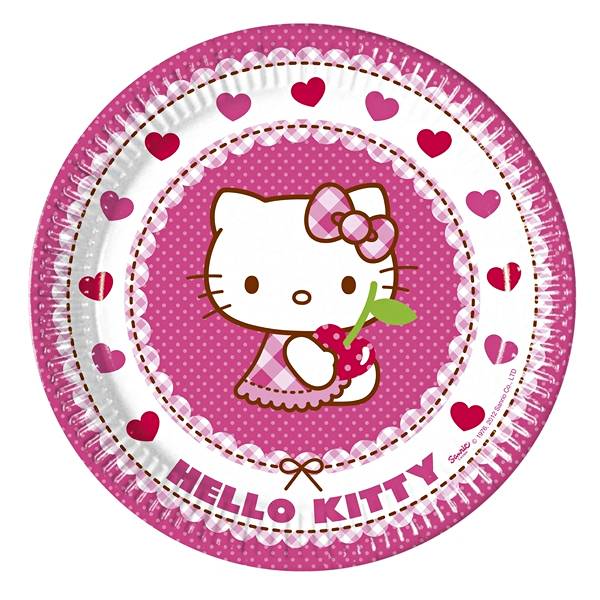 Tanjuri plitki Hello Kitty 8/1 20cm