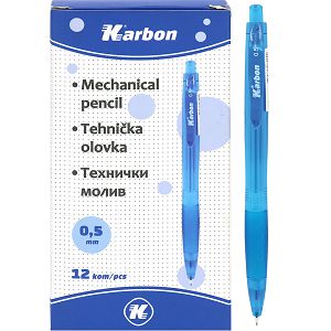 Tehnička olovka Karbon 1080 0.5mm plava