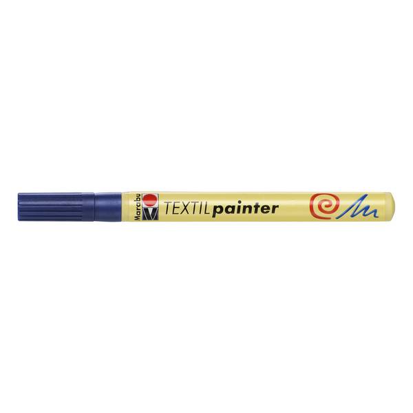 Textil painter - flomaster za tekstil 1-2 mm tamno plavi
