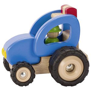 Traktor drveni Goki 559287