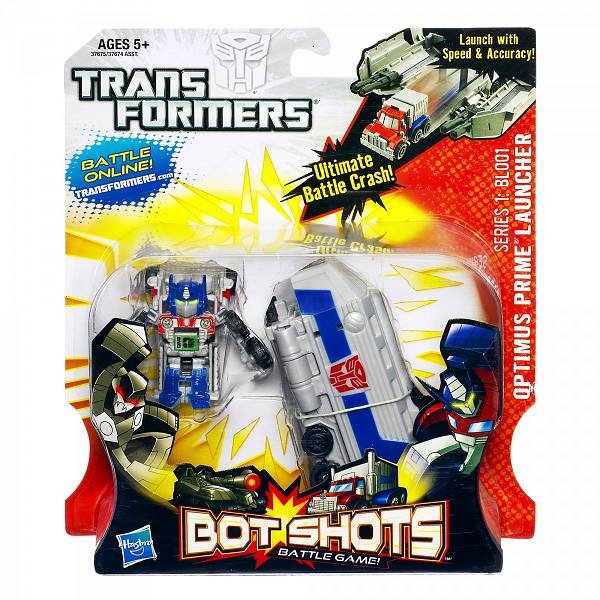 Transformers Bot Shots Optimus Prime Launcher