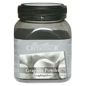 Ugljen crtaći u prahu, grafitni puder Cretacolor 150gr 150 80 150805