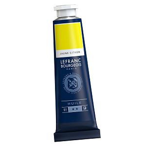 Uljana boja Lefranc Bourgeois fine 40ml blijedo žuta (239)