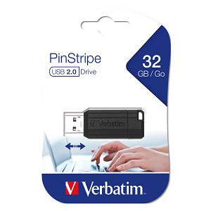 USB Memory Stick 32GB Verbatim PinStripe/Swivel/Store`n`go 2.0