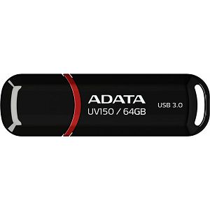 USB MEMORY STICK 64GB Adata UV150, USB 3.1 crni