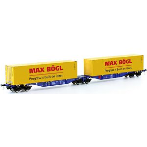VAGON MEHANO Dupli s kontejnerom SGGMRSS Max Bogl profi 389584