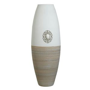 Vaza staklena dekorirana Amarillys-Bridget Deluxe 50cm