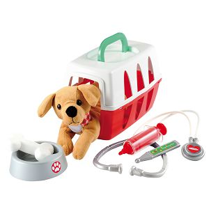 Veterinarski set sa psom, nosiljkom za psa Ecoiffier 019077