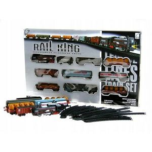 Vlak na baterije set sa tračnicama, zvuk, svjetlo Rail King 513720