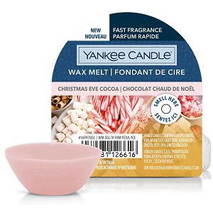 Vosak mirisni Yankee Candle Wax Melt Chrismas Eve Cocoa (otapa se i miriše do 8 sati)