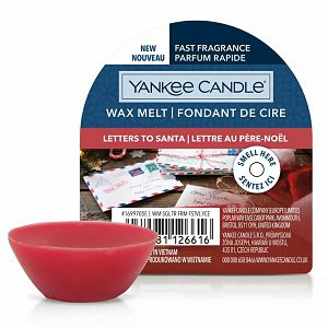 Vosak mirisni Yankee Candle Wax Melt Letters to Santa (otapa se i miriše do 8 sati)