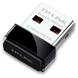 WIFI USB ADAPTER TP-Link TLWN725N mini Wireless 150Mbps (2.4 GHz)
