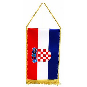 Zastavica Hrvatske stolna 20x10cm