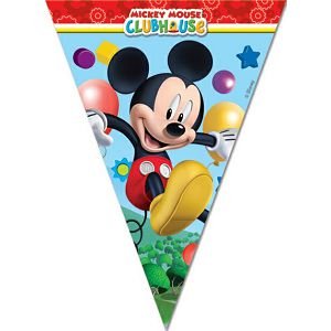 Zastavice girlanda rođendanska Mickey 2.3m 815151