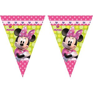 Zastavice girlanda rođendanska Minnie 2.3m 816486