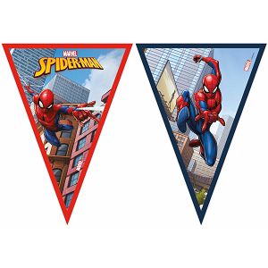 Zastavice girlanda rođendanska Spiderman 2.3m 938676