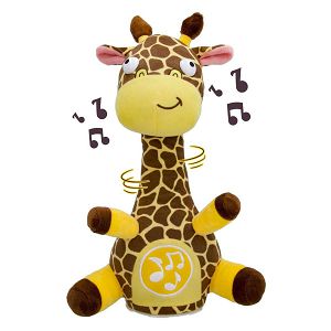 Žirafa pliš 35cm Georgina zvučna IMC Toys 906884