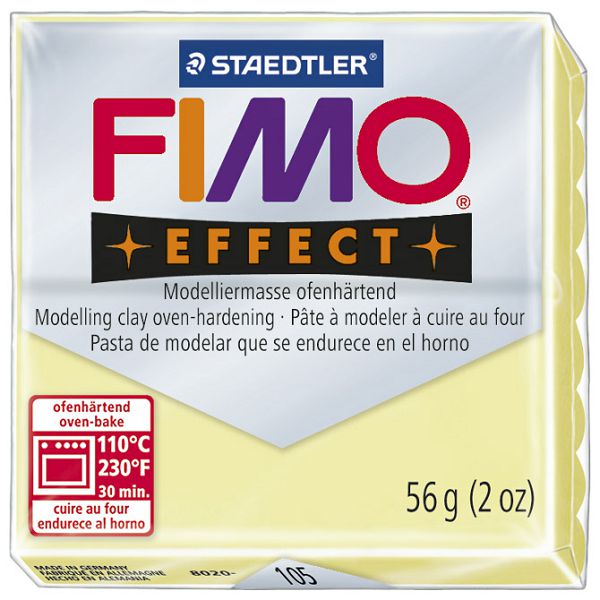 Masa za modeliranje   57g Fimo Effect Staedtler 8020-105 pastelna boja vanilije