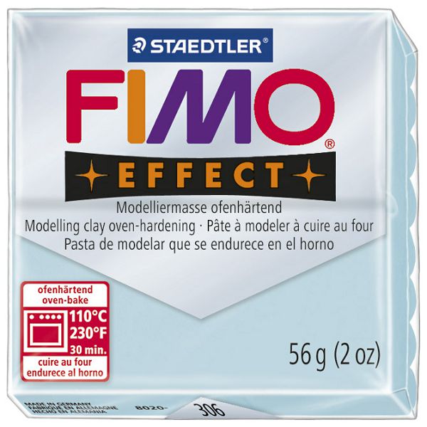 Masa za modeliranje   57g Fimo Effect Staedtler 8020-306 svijetlo plava